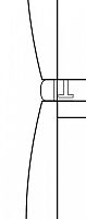 Монтажный комплект для установки в колонну Miele WTV414 белый лотос MIELE